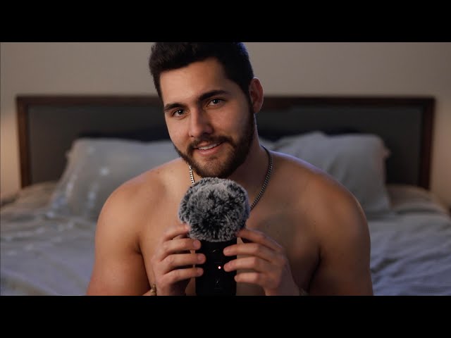 ASMR Loving Boyfriend Roleplay - Male Personal Attention - Smooches, Beard Scratching, Whispers