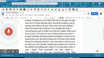 TALK & TYPE FOR GOOGLE READ AND WRITE
