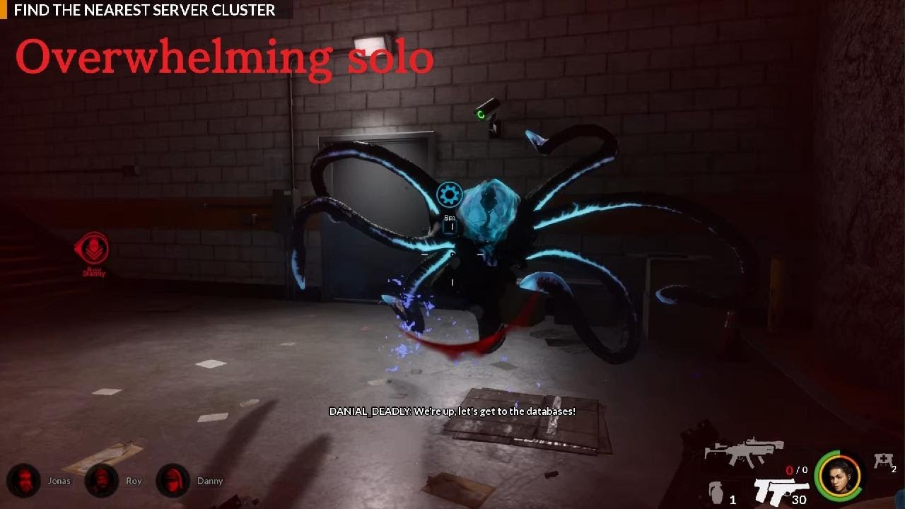 Earthfall data recovery on overwhelming difficulty