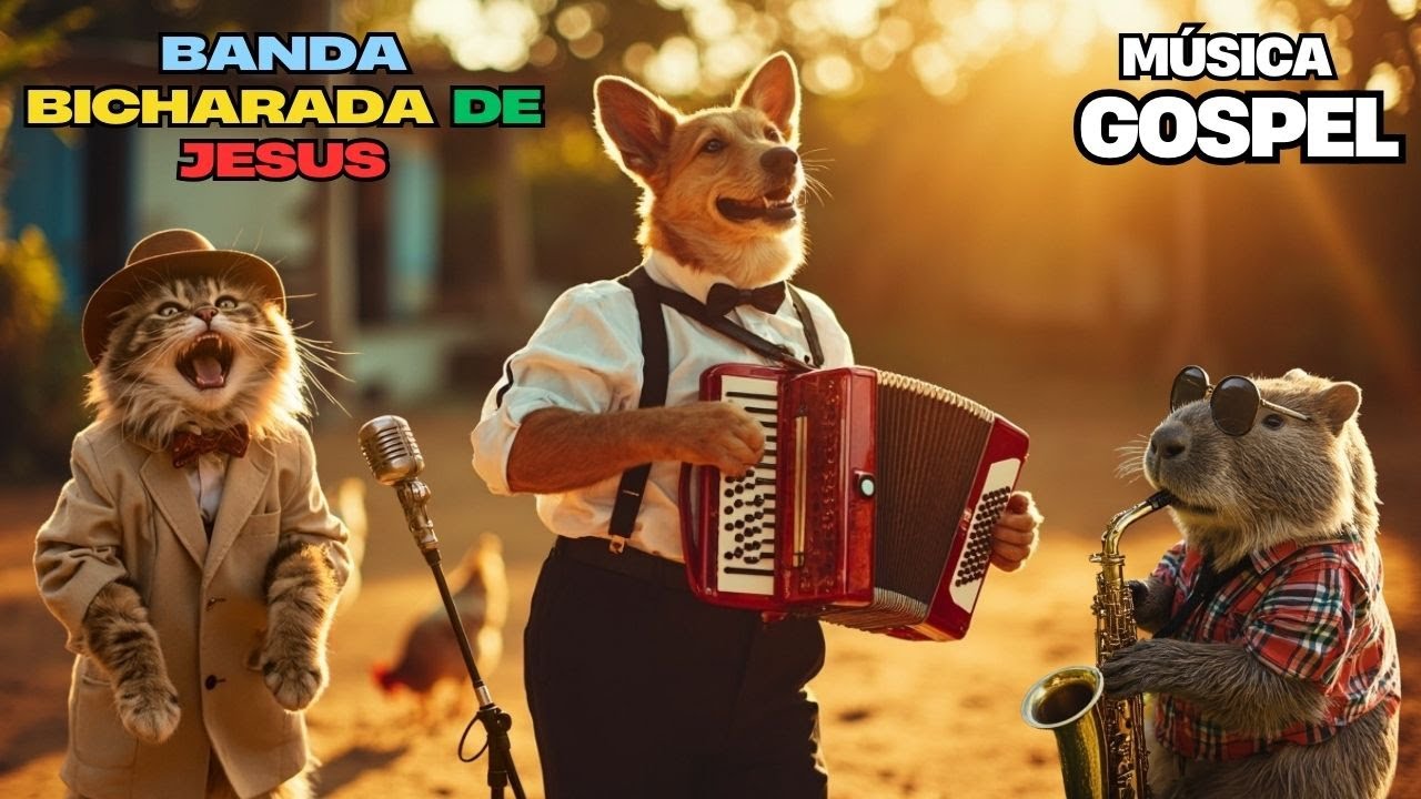 “Os Melhores Louvores – 30 Minutos de Pisadinha Gospel com a BANDA BICHARADA DE JESUS” Gospel Praise
