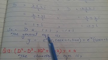 Mathematical Method B.Sc Chap 10 (Ex 10.1)