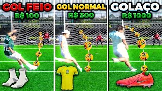 GOL FEIO, GOL NORMAL e GOLAÇO (VALENDO PRODUTOS DA NIKE 😱)