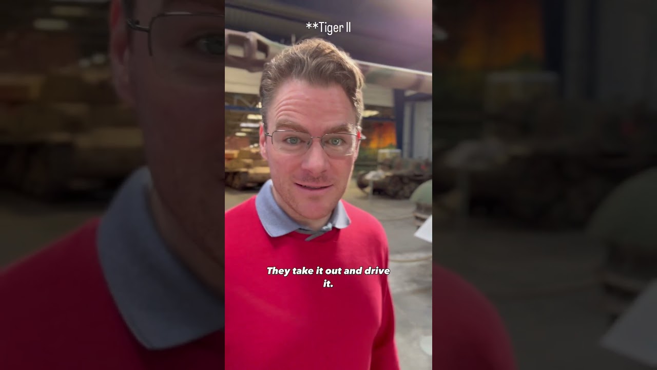 I got to visit a tank museum! 