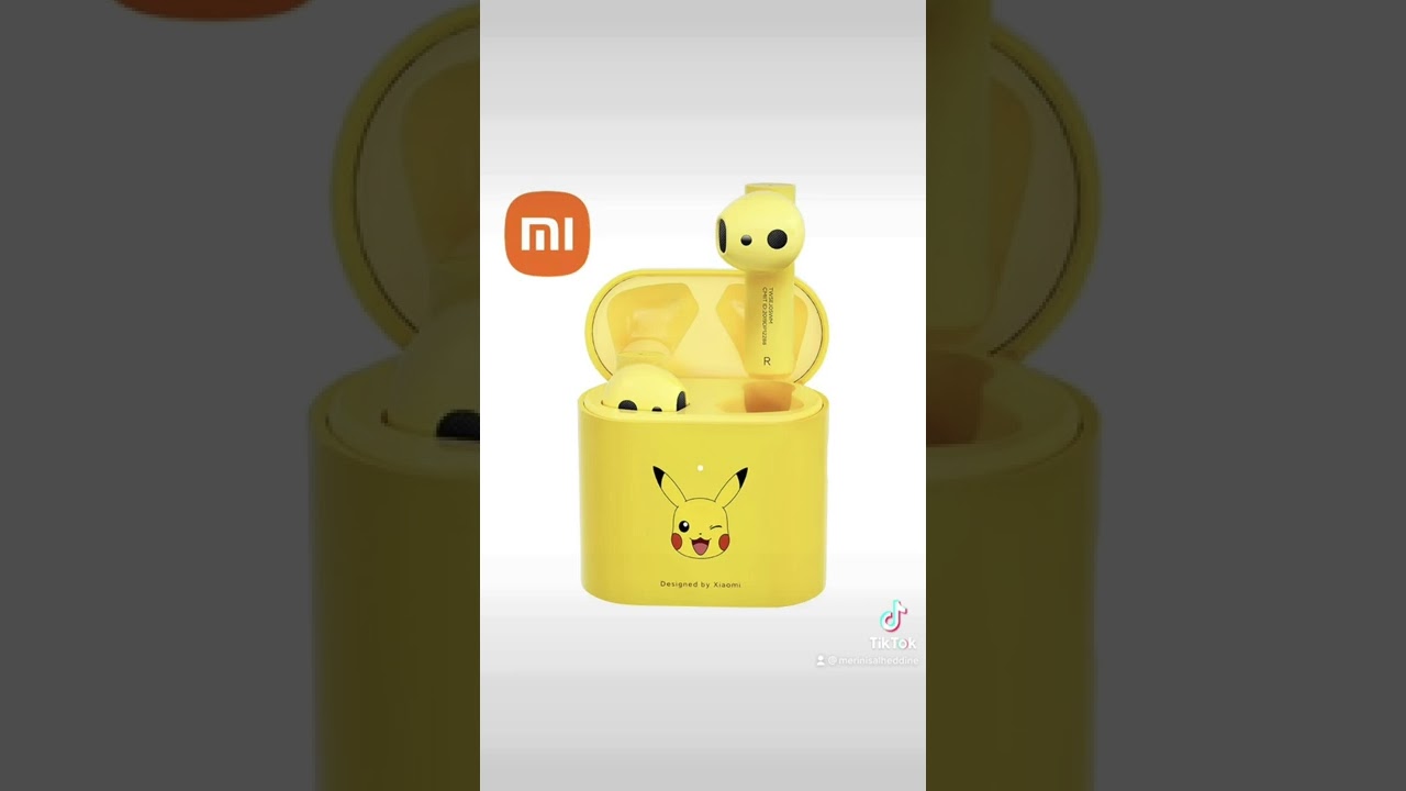 Original Xiaomi Pokémon Ash's Pikachu Mi True Wireless Earphones 2s Airdots Pro Air
