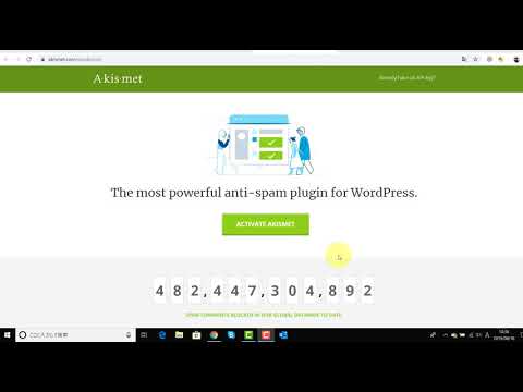 おすすめWordPressプラグイン① ｜ Akismet Anti Spamの設定とAPIキーを無料で取得する方法【スパム対策】