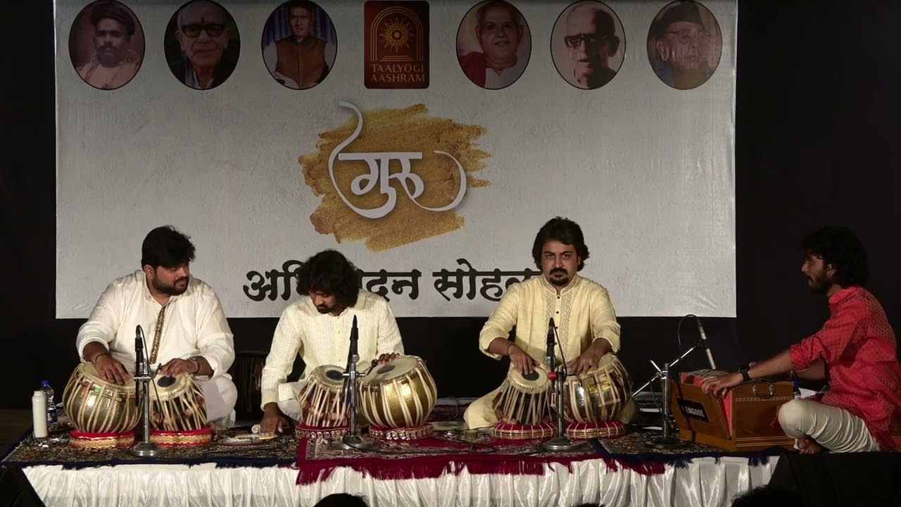 GuruAbhivadan 2023 | Mayank x Aashay x Ishan | Tabla Trio | Ektaal