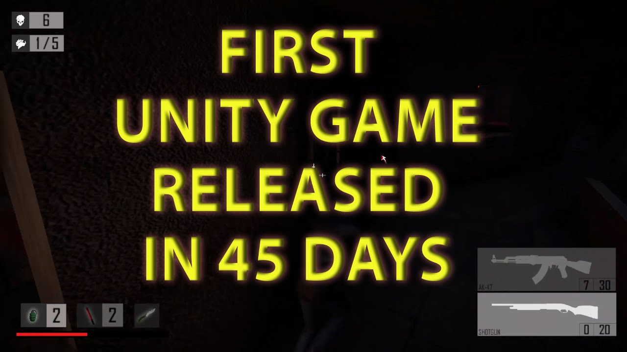 How I Made and Published my First Game in 45 DAYS | Realm Of Dead | First Game in Unity 3D | Unity |