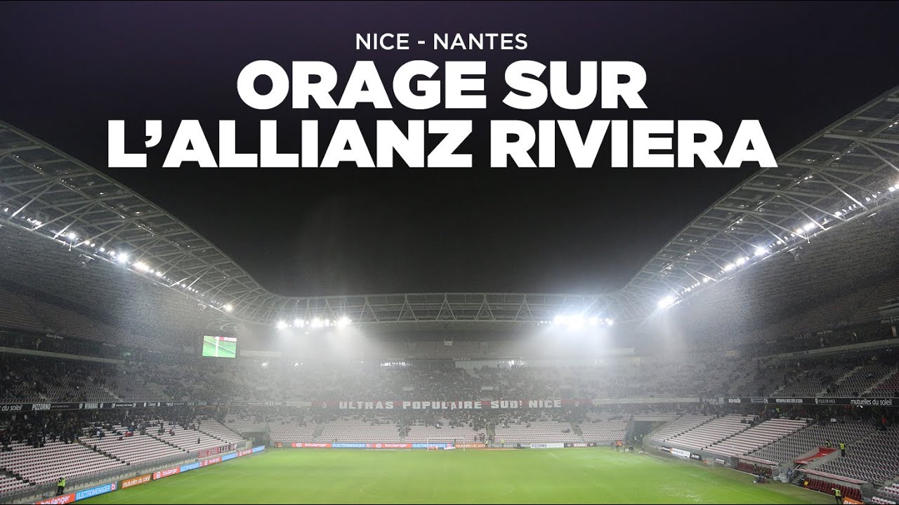 05/10/2015: Images impressionnantes de l'inondation du stade de Nice [VIDÉO] - nantes.maville.com