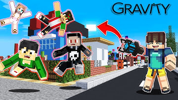 Using GRAVITY GUN to Fool My Friend in Minecraft (Tagalog)