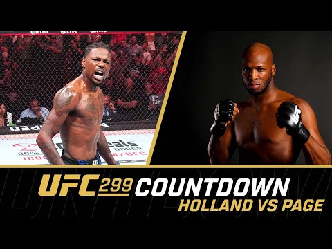 UFC 299 Countdown - Holland vs Page  Featured Bout