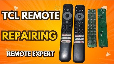 TCL Android / Google TV Remote Not Working? | Easy Repair, Reset Guide 2025 #TCLRemote #GoogleTV
