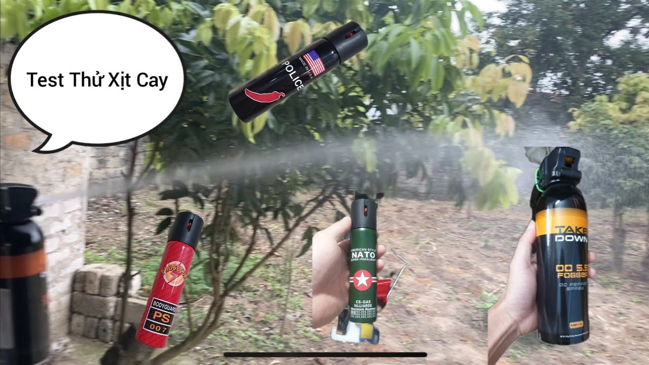 Đồ Tự Vệ | Xịt Hơi Cay | Xịt Cay : Xịt Cay Nato , Xịt Cay Take Down ...