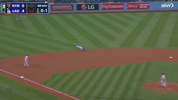NYM@LAD: Cabrera robs Puig with fine diving grab