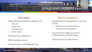 Operational challenges in integrated mobility systems, Antoine Legrain