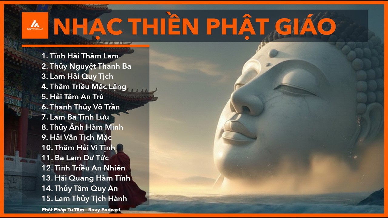 Nhạc Thiền Phật Giáo - Tĩnh Hải Thâm Lam | Giảm căng thẳng, áp lực