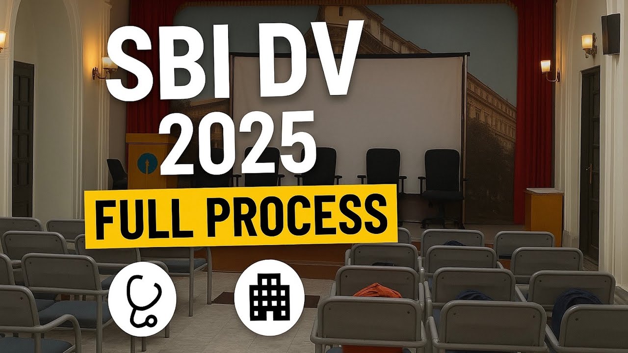SBI JA Document Verification 2025 (Mumbai Circle) – Full Process Explained (LPT, DV, Medical)