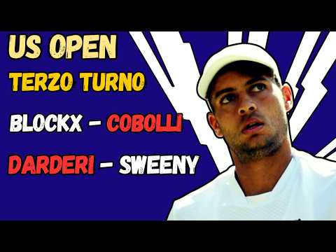 Video LIVE BLOCKX - COBOLLI, DARDERI - SWEENY TERZO TURNO US OPEN