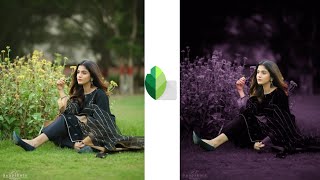 Snapseed Dark Purple Color Background Editing | How to Edit Dark Purple Color screenshot 4