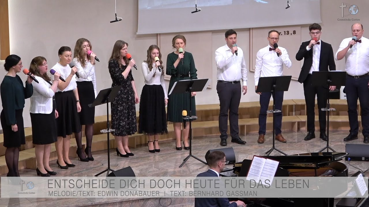 Entscheide dich doch heute für das Leben