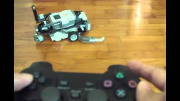 PS2 remote controlled LEGO NXT robot