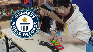 Tower of Hanoi WORLD RECORD! | Guinness World Records