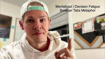 Mentalload and Decision Fatigue Metaphor Tabs Open