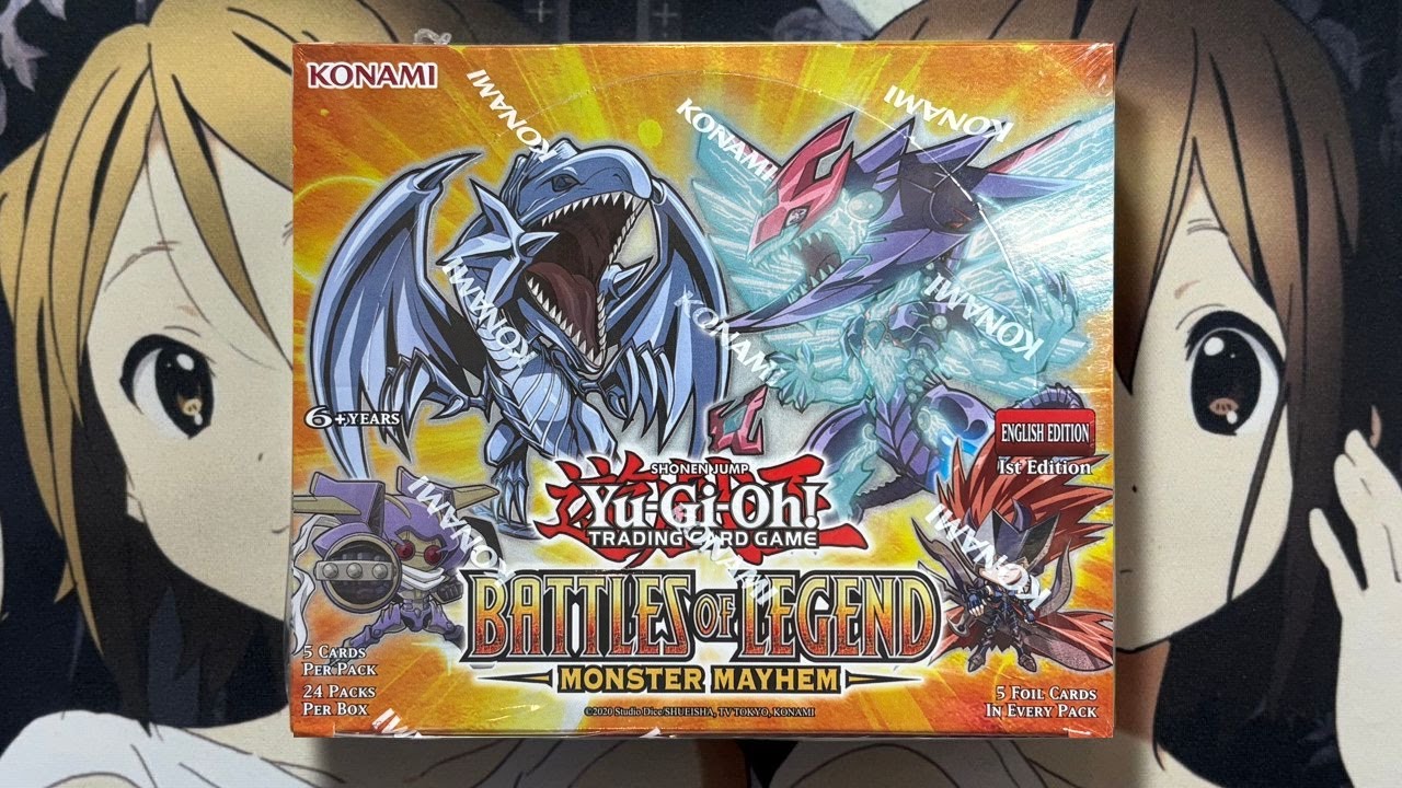 Opening My Yugioh Battles of Legend Monster Mayhem Booster Box TCG Opening My Yugioh Battles of Legend Monster Mayhem Booster Box TCG