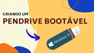 Como criar um pendrive bootável sem programa