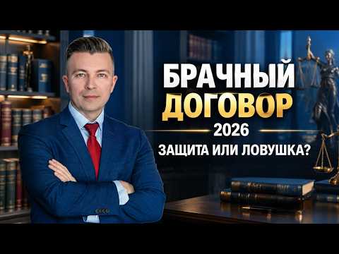 Брачный договор 2026 защита или ловушка? Что важно знать перед подписанием
