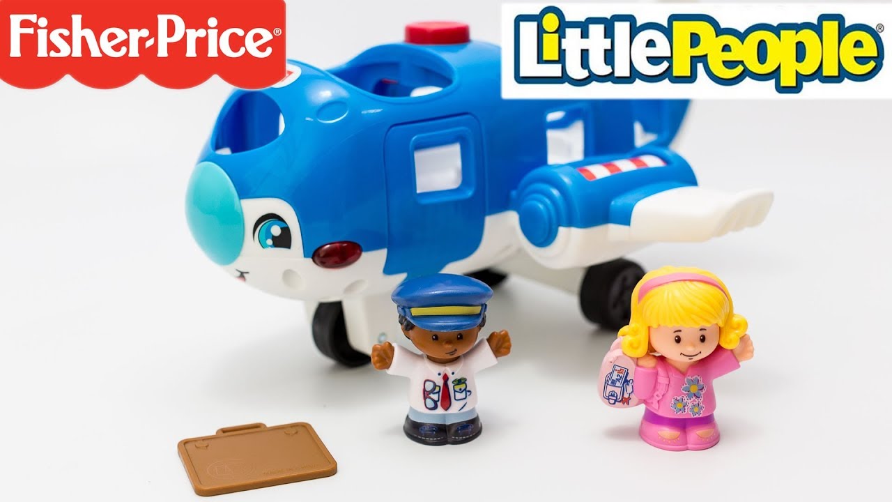 Fisher-Price 887961544824 Little People Travel Together Airplane Activity Toy