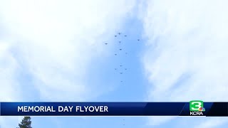 Flyover honors veterans in Northern California