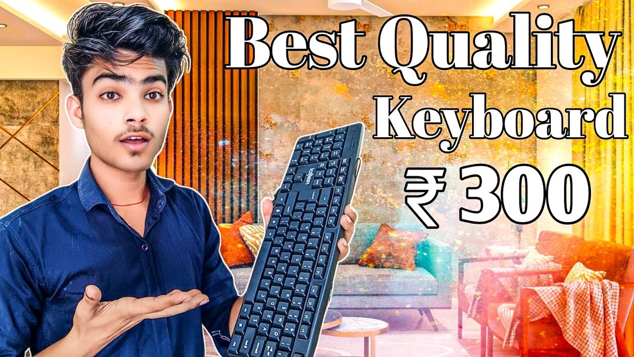Best Quality Keyboard price ₹300 || FRONTECH BEST COMPANY || Keyboard KB-0033 || Water_proof Design