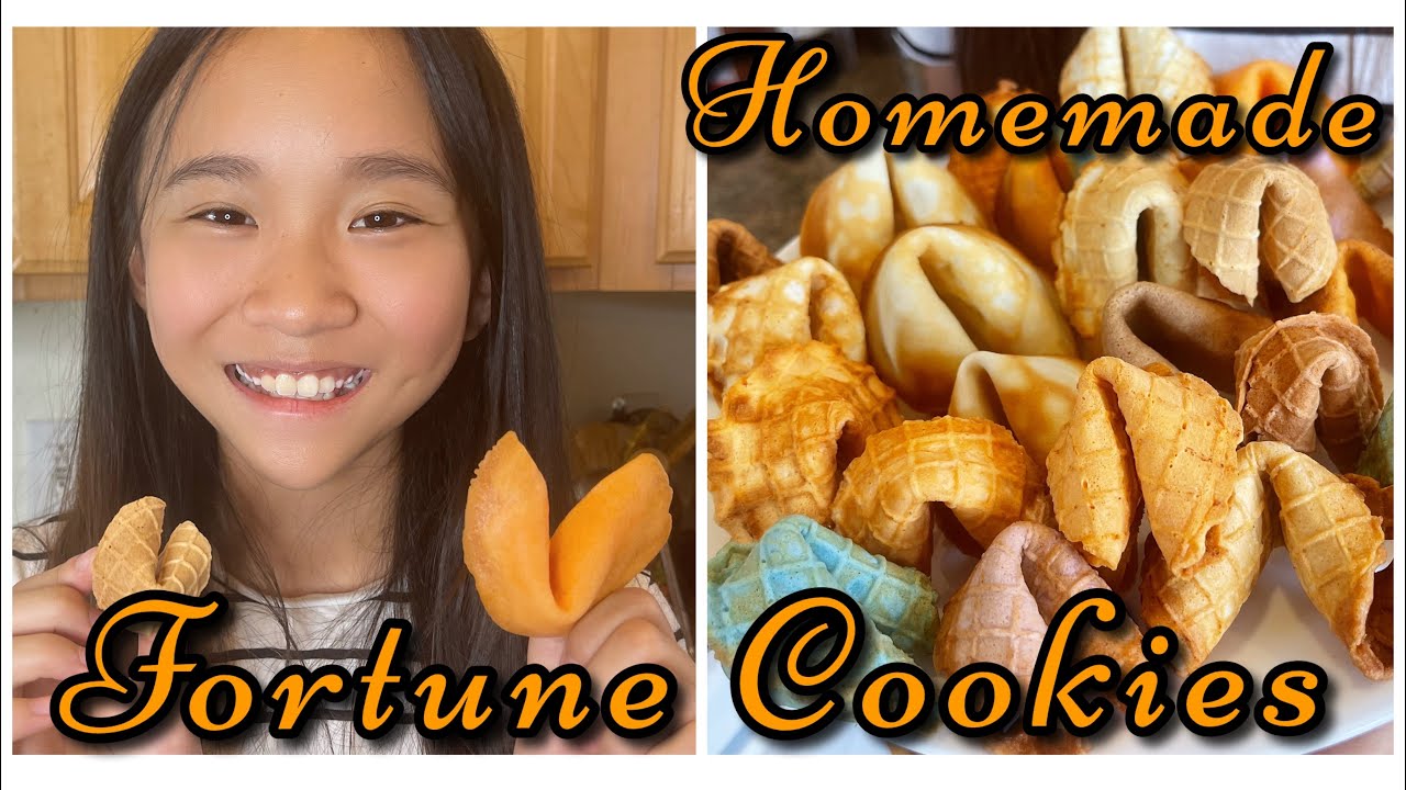 Homemade Fortune Cookies 🥠 ! and Kate YouTube