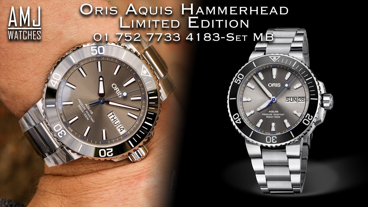 Oris Aquis Hammerhead Limited Edition (01 752 7733 4183-Set MB ...