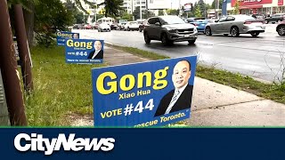 Gong mayoral campaign raises questions as signs blanket city