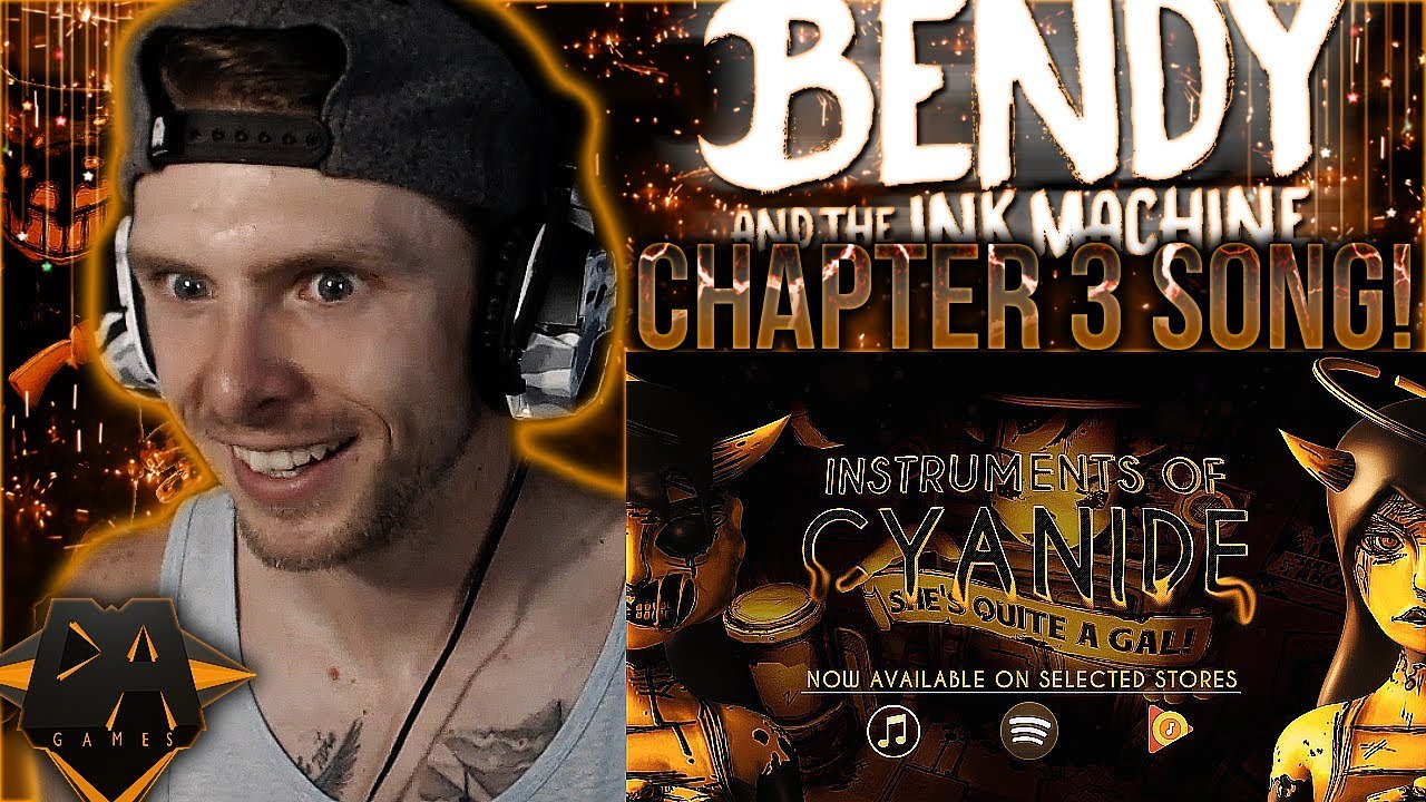 Vapor Reacts 664 Bendy And The Ink Machine Ch 3 Song Instruments Of Cyanide By Dagames Reaction - 
