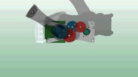 Hand Crank Flashlight Animation