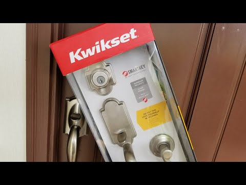 How To Remove A Kwikset Exterior Belleview Door Handle?