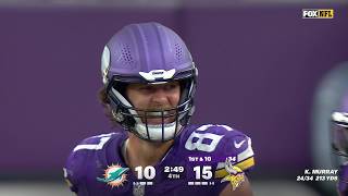 T.J. Hockenson's Best Plays from 119-Yard Game | Minnesota Vikings vs. Miami Dolphins | Week 4