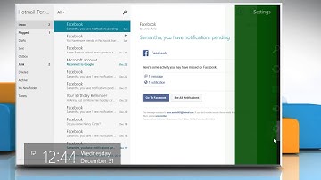 How to remove  an email account from Mail app in Windows® 8.1 :Tutorial