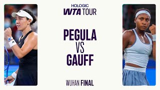 Jessica Pegula vs. Coco Gauff  | 2025 Wuhan Final | WTA Match Highlights