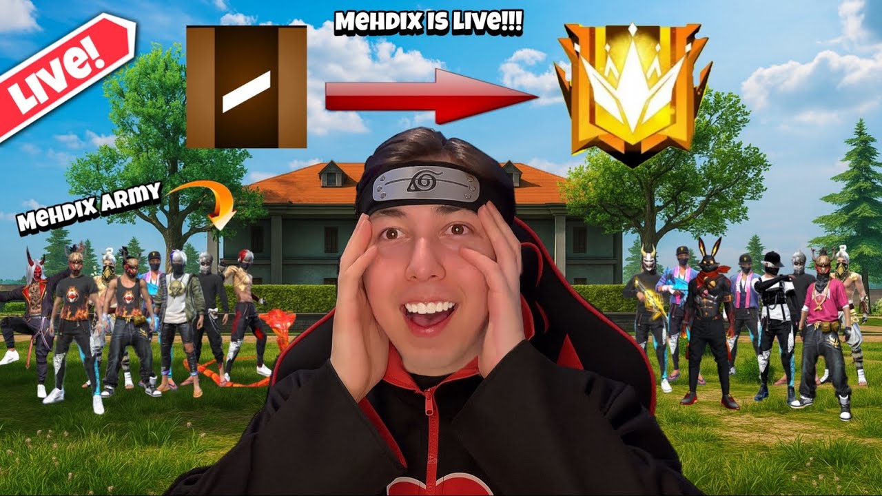 Mehdix is Live. Rank Up and custom matches!!! 💎 🔥 - Mehdix