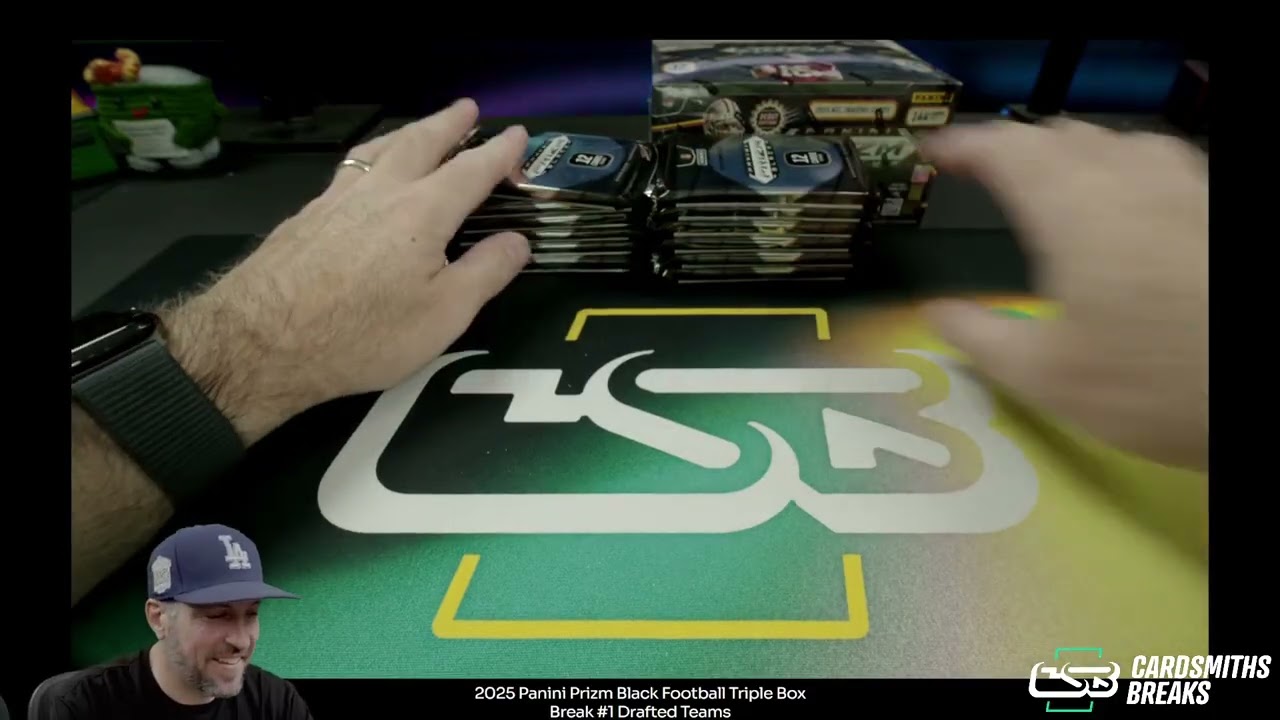 2025 Panini Prizm Black Football Triple Box Break #1