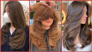 Hotest & Most Glamrous Long Layer Hair Cut Designs Ideas #2024 #beautygirlscracks #eidspecial