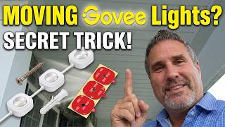 Moving Govee Permanent Lights Without Damage