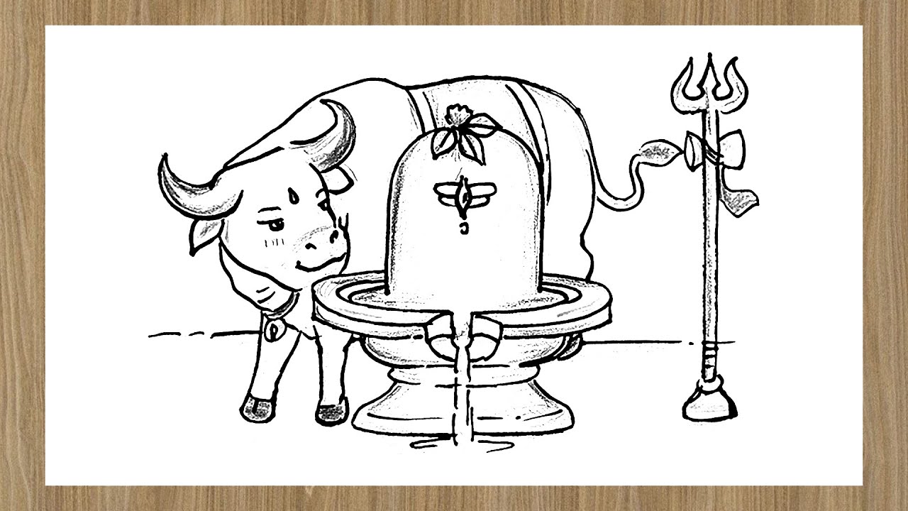CREATE Amazing Shivling Art with Nandi in JUST Minutes