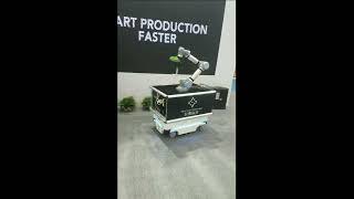 AGV and UR collaborative robot