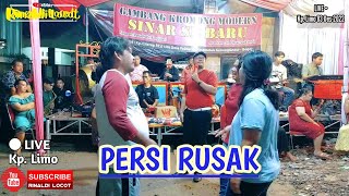 PERSI RUSAK - GAMBANG KROMONG MODERN SINAR BARU || Live kp. Limo 03 des 2022