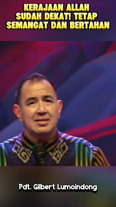 Kerajaan Allah Sudah Dekat! Tetap Semangat dan Bertahan 💪🔥 | Pdt. Gilbert Lumoindong #Shorts