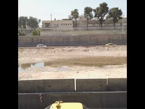 رودخانه خشک شیراز   شیراز   شیراز گردی  ایران